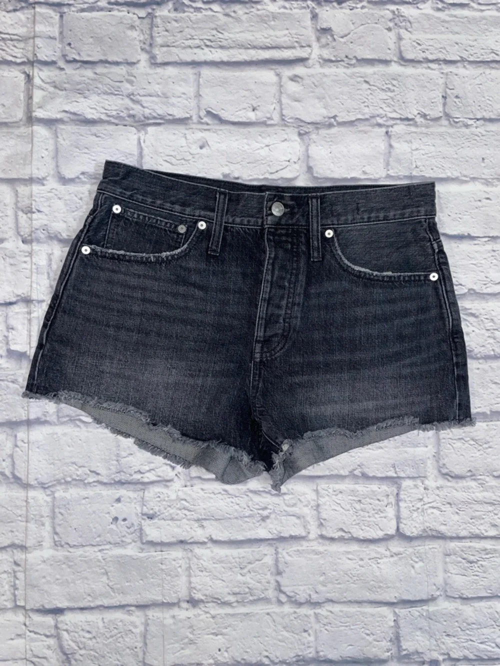 Madewell Relaxed Denim Shorts in Calverley Wash